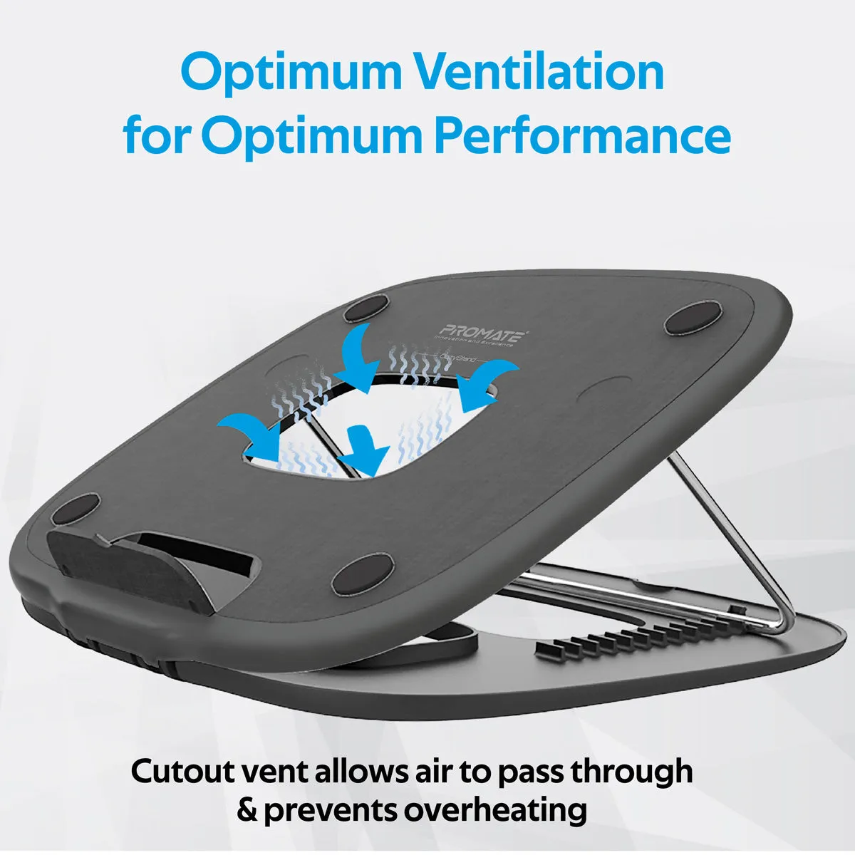 Ventilated Adjustable Laptop DeskStand