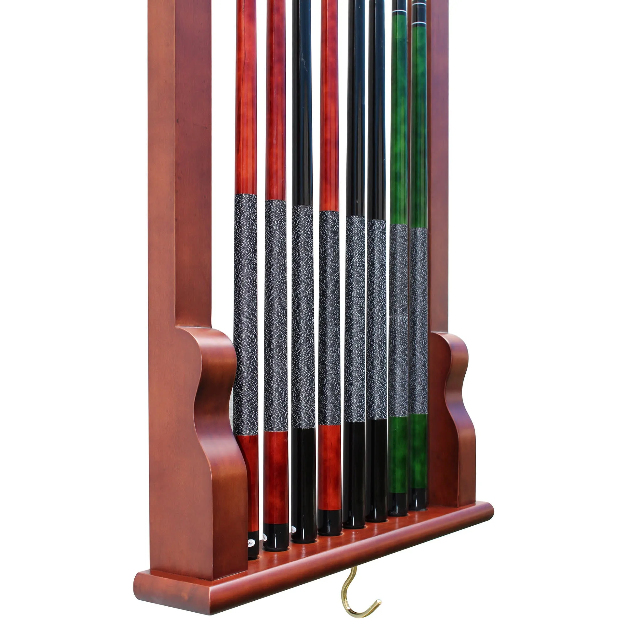 Vintage Wall Billiard Cue Rack