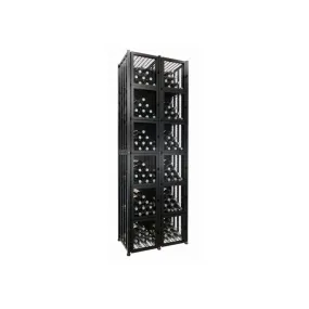 VintageView Wine Case & Crate Locker 6 Freestanding 192 Bottles/1 Extension Wine Bottle Lockers CC2-LOCKER-T2-K