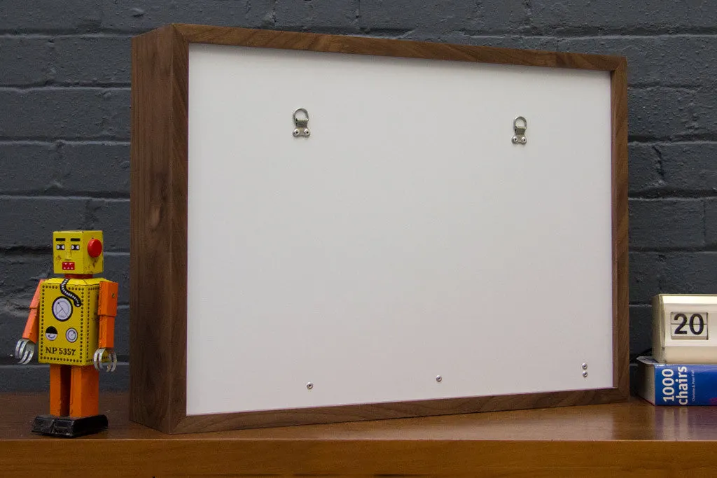 Walnut Light Box - Upload your own design!