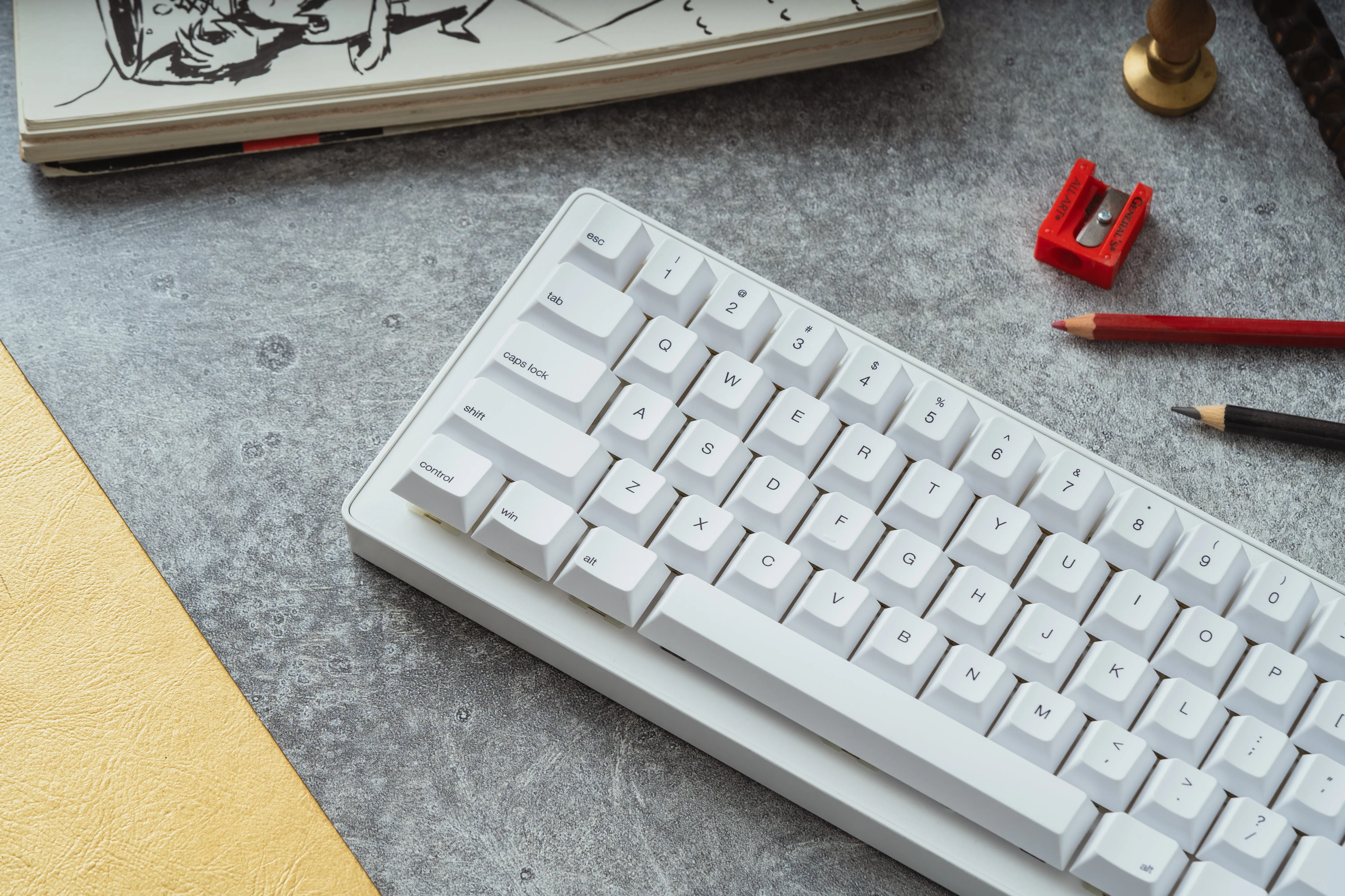 WhiteFox Eclipse Mechanical Keyboard Pre-built Kit