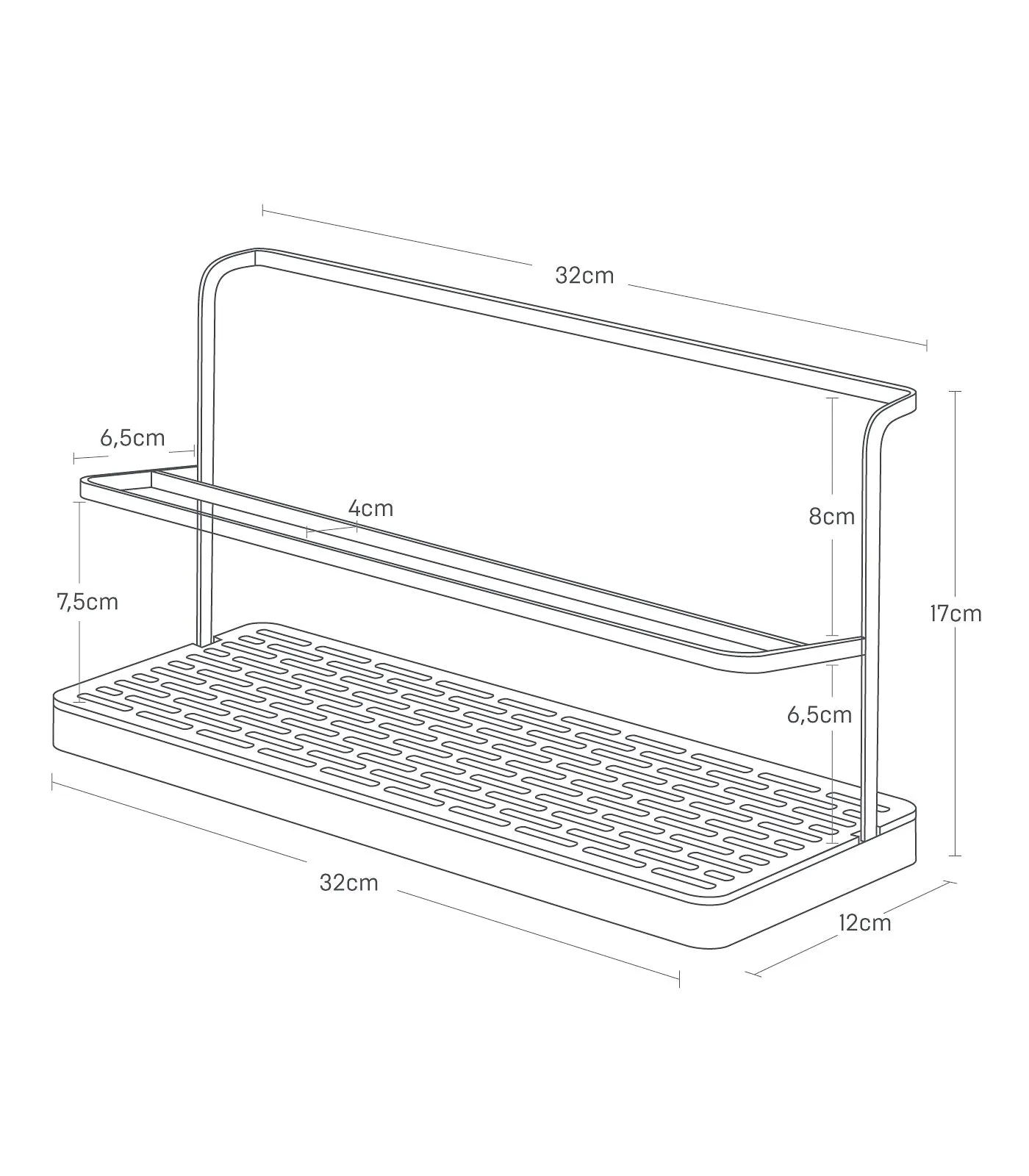 Wide Bottle Drying Stand