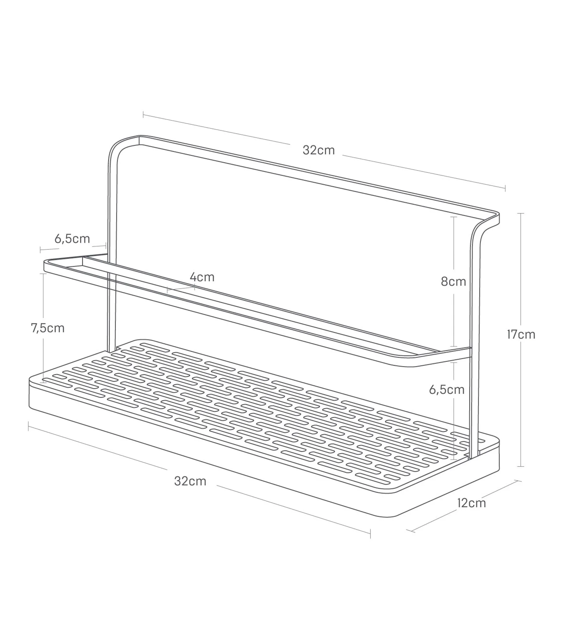 Wide Bottle Drying Stand