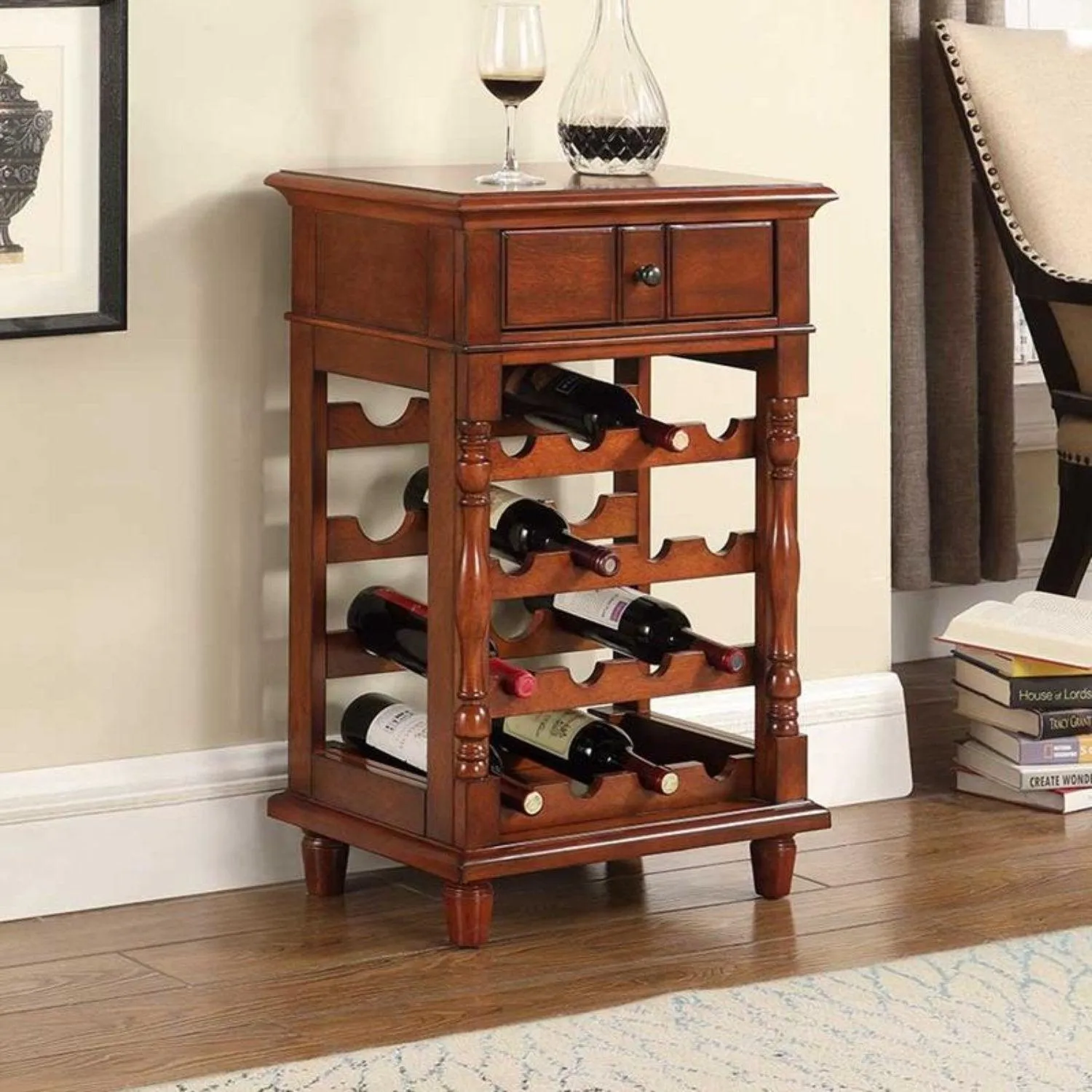 Wine Display Rack Freestanding Wine Racks & Cabinets