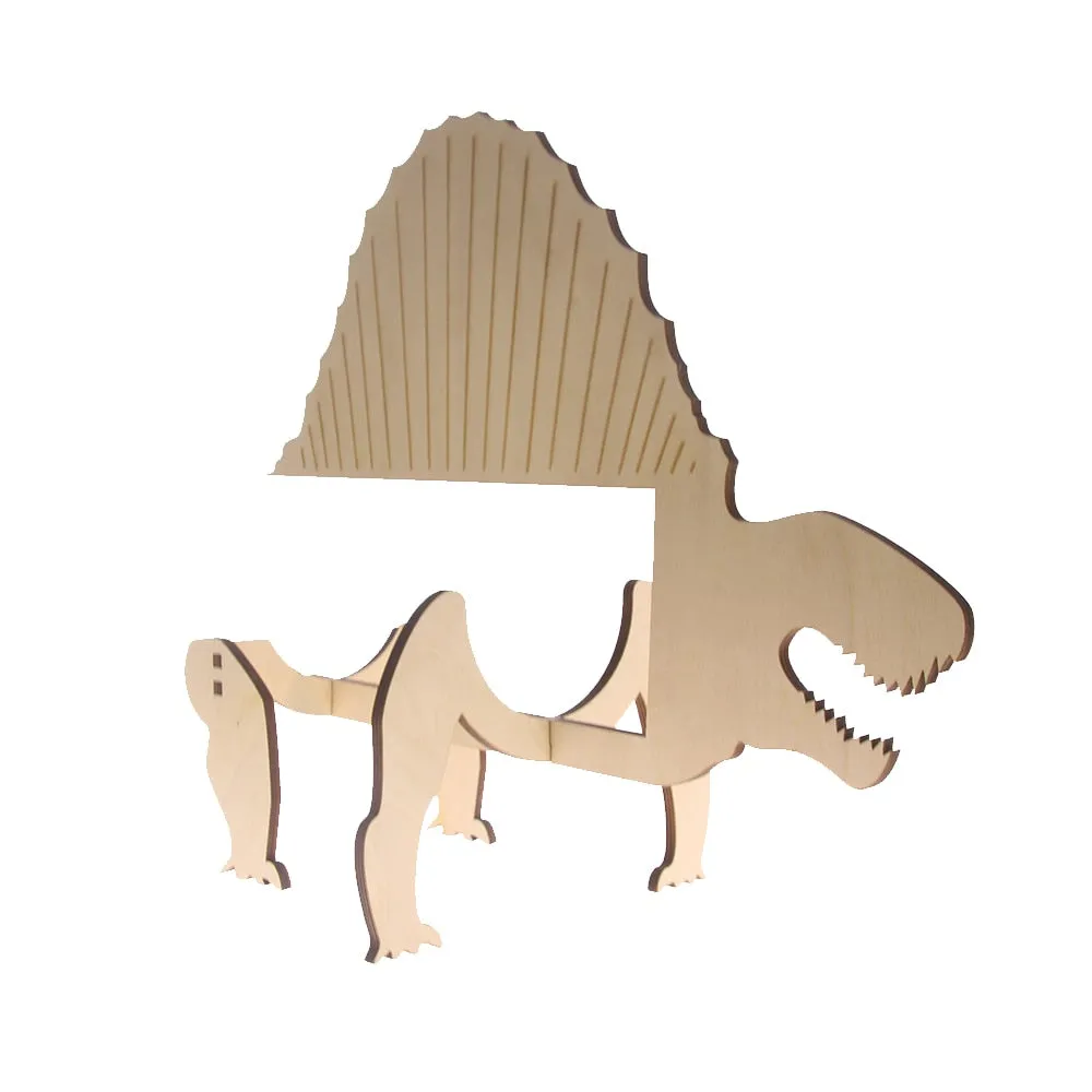 Wooden Dinosaur  Rack Dimetroden  Bottle Holder Modern  Storage Minimalist Novelty Gift Idea For  Lover